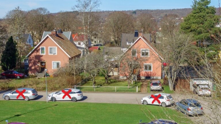 stop neighbors from parking in front of your house