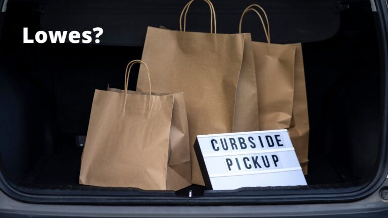 Does Lowes Have Curbside Pickup