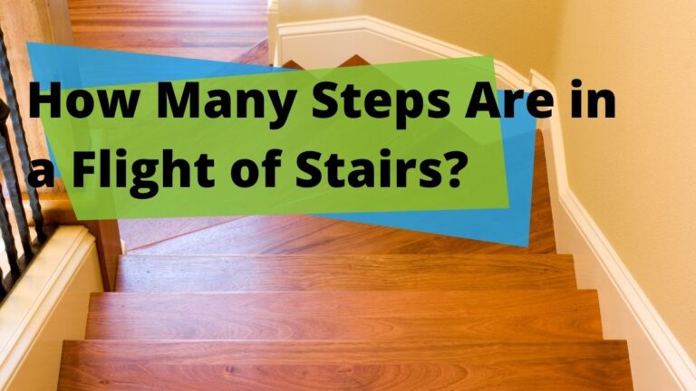 How many steps are in a flight of stair