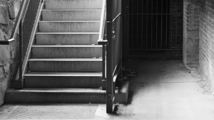 Basement stairs