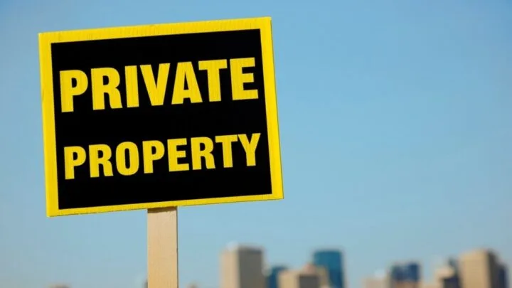 Private Property