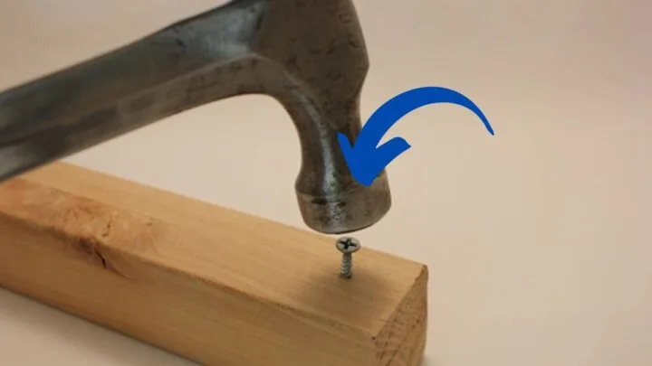 Can You Hammer In A Screw?