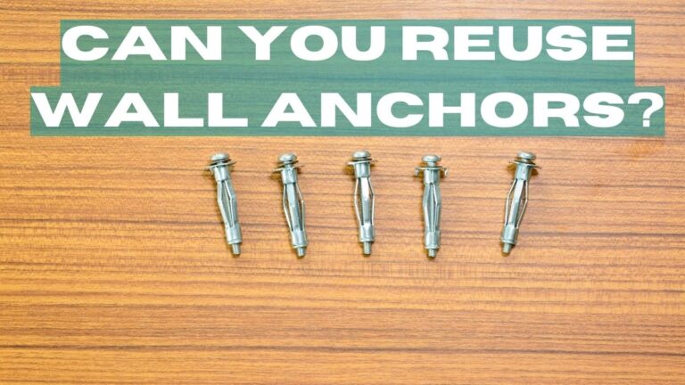 Can You Reuse Wall Anchors_