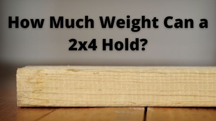 How Much Weight Can a 2×4 Hold?