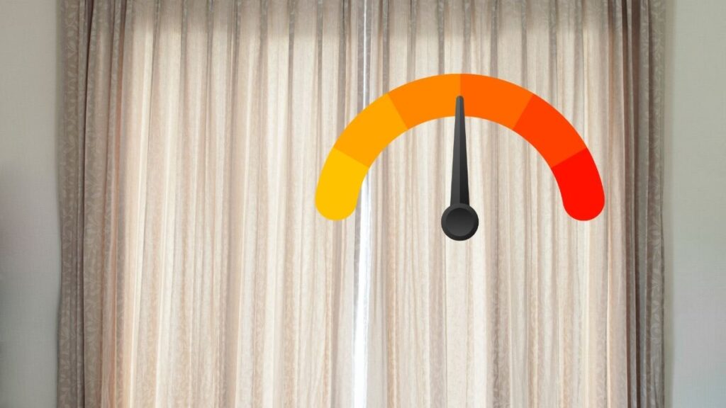 do curtains make a room warmer