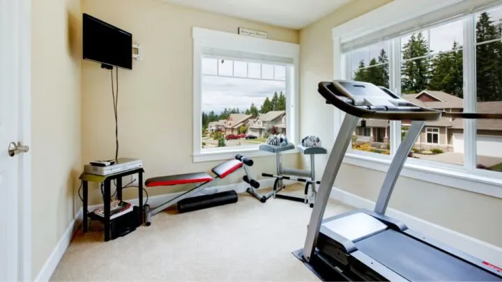 Home fitness gym