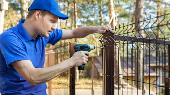 Installing a fence