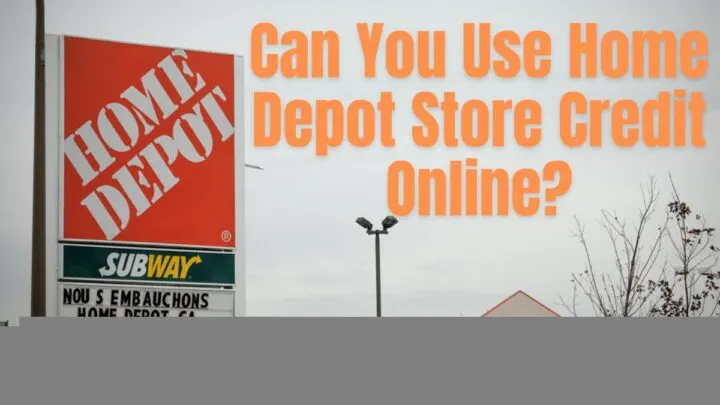 Can You Use Home Depot Store Credit Online
