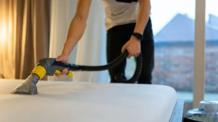 Cleaning a Mattress