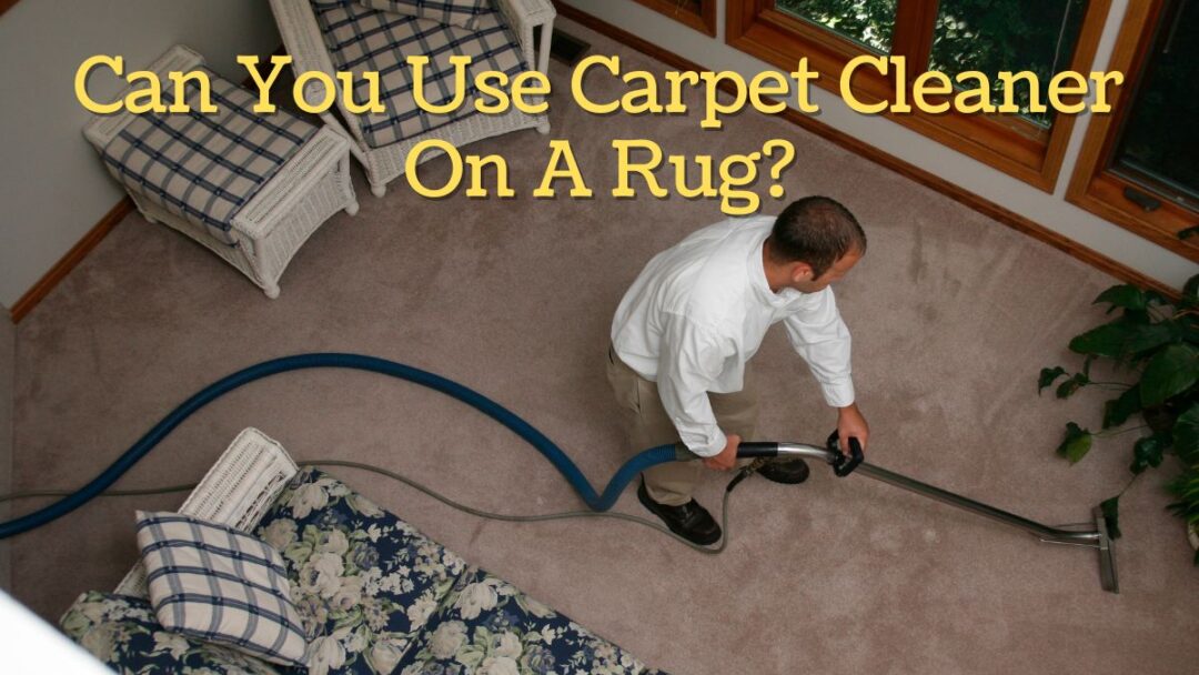 Can You Use Carpet Cleaner On A Rug 