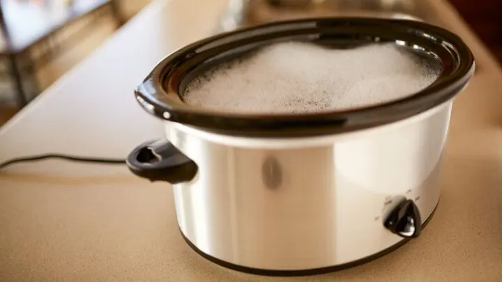 A crockpot.