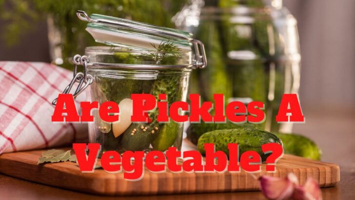 Are Pickles A Vegetable?