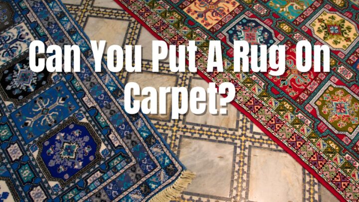 Can you put a rug in a carpet