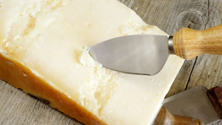 Sliced Parmesan