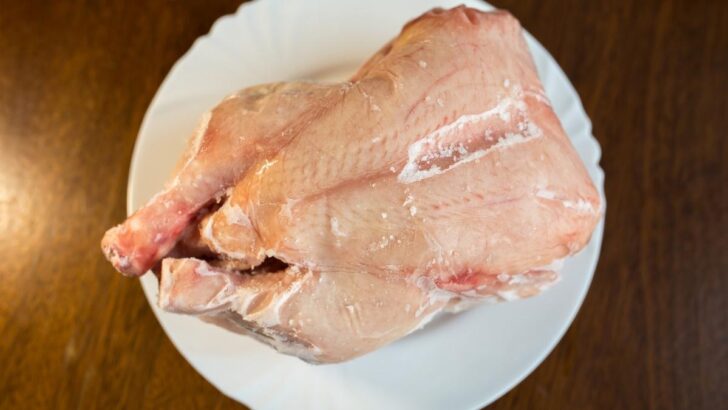 how to defrost frozen chicken