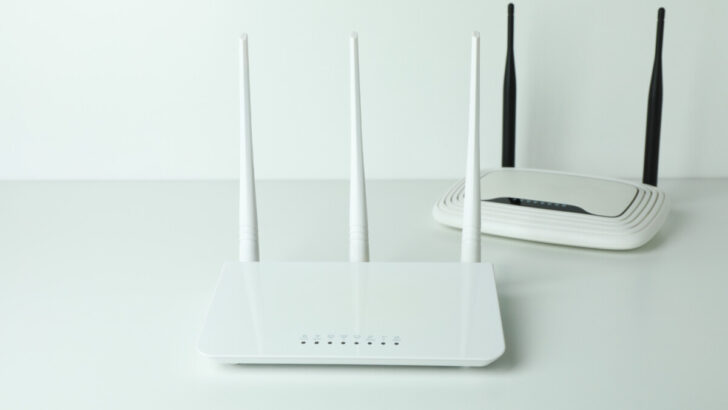 Two internet wireless router 