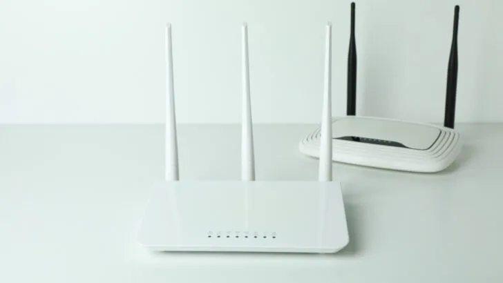 Two internet wireless router 