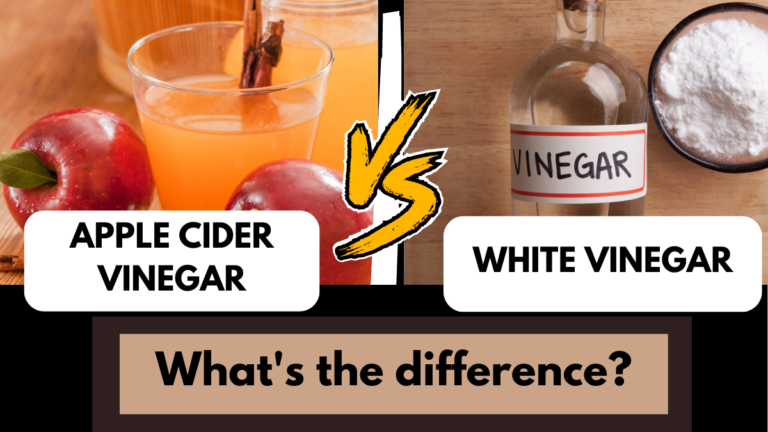 Apple Cider Vinegar Vs White Vinegar What's The Difference