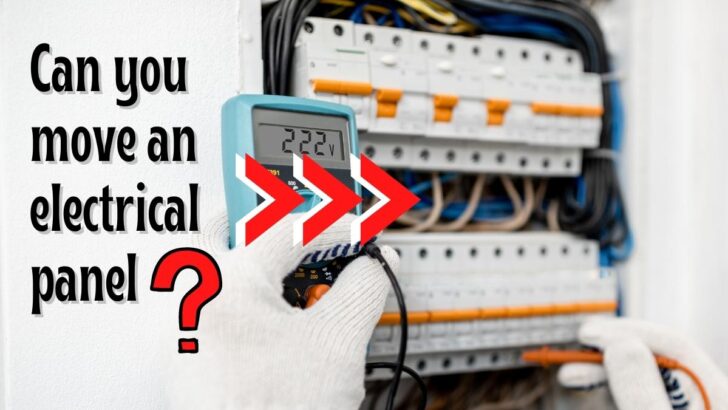 Can You Move An Electrical Panel?