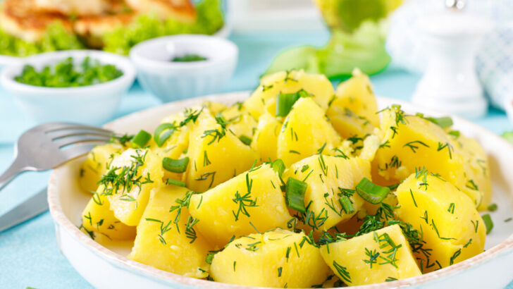 Lemon Dill Potatoes Salad