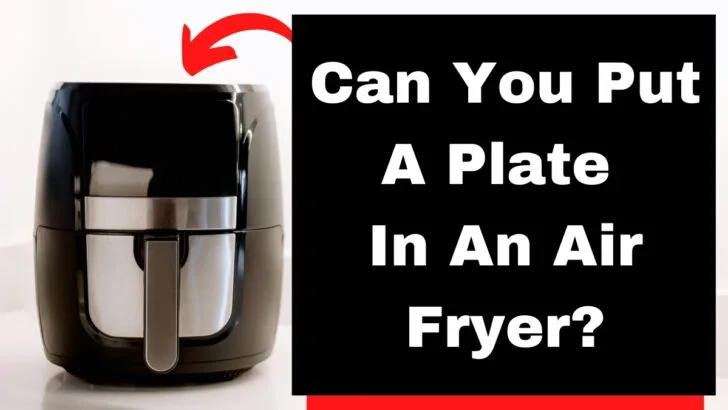 Can You Put a Plate In an Air Fryer?