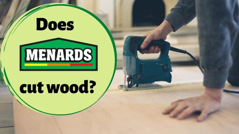 Does Menards Cut Wood