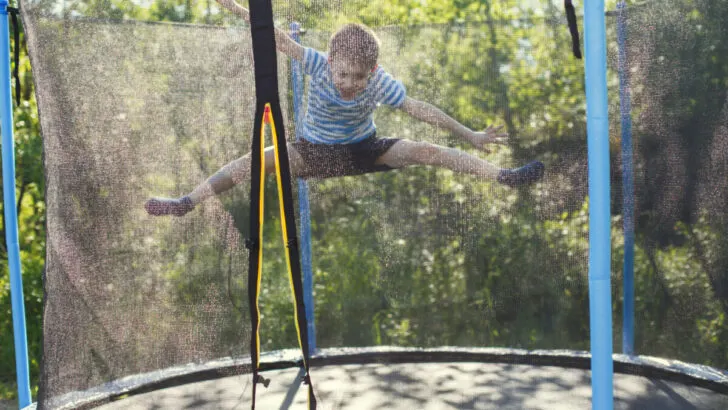 How to Put a Trampoline on the Ground