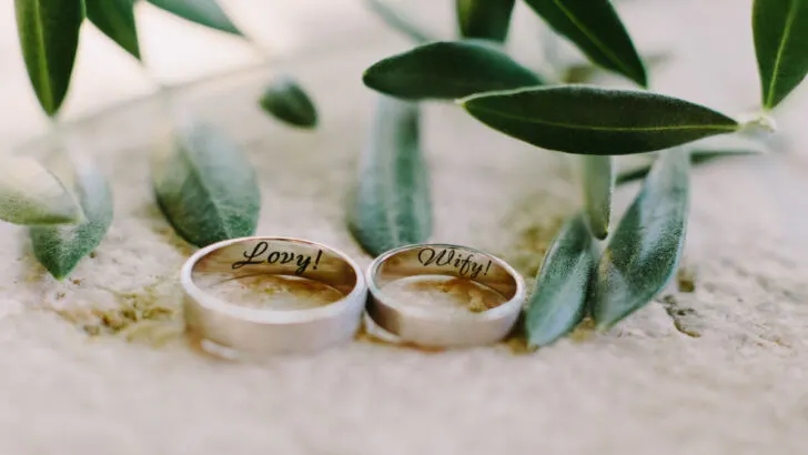 Beveled Edges in Wedding Rings