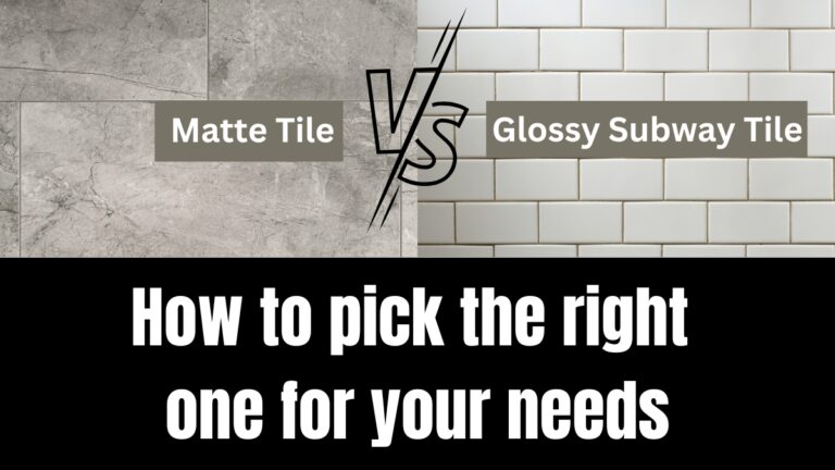 Matte vs. Glossy Subway Tile How to pick the right one for your needs