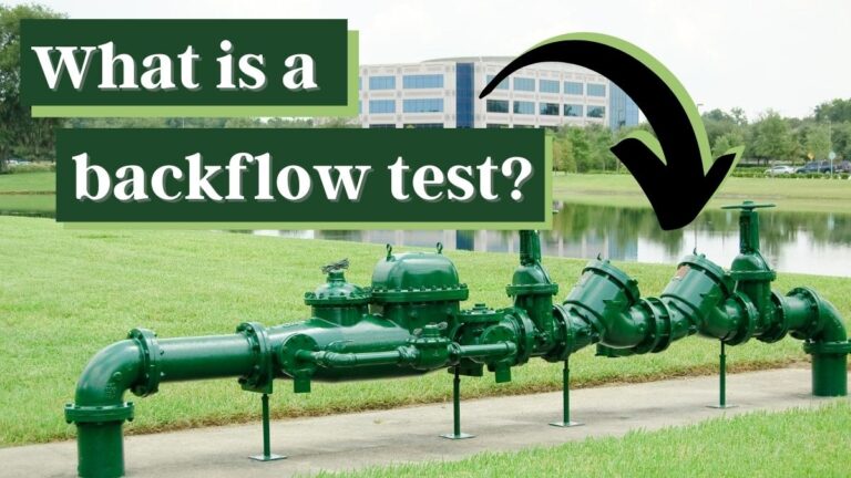 What is a backflow test