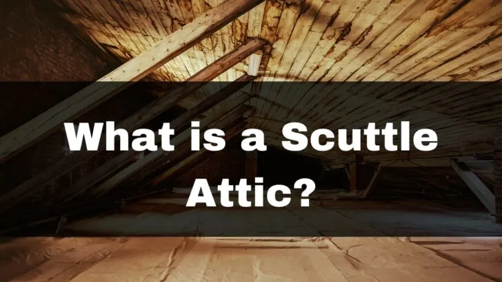 What is a scuttle attic