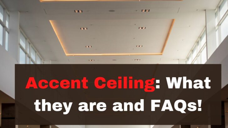 Accent Ceiling: What They Are and FAQs!