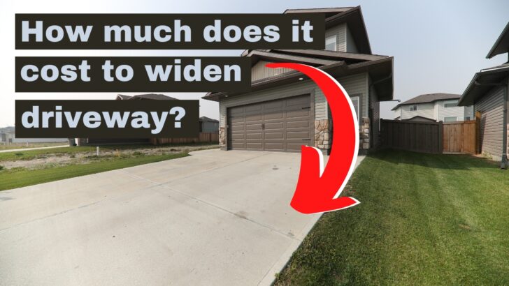 How Much Does It Cost to Widen a Driveway?