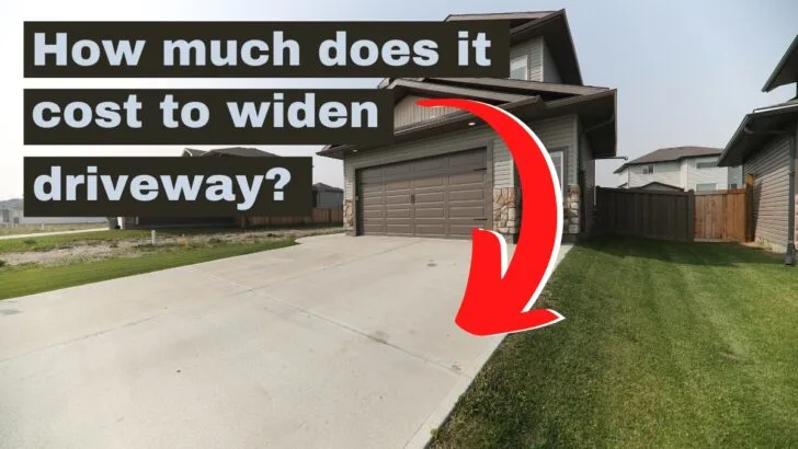 How Much Does it Cost to Widen a Driveway