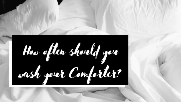 How often should you wash your Comforter
